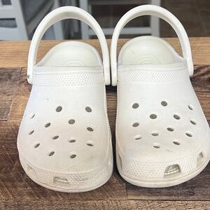 CROCS Kids Classic White Water Shoes